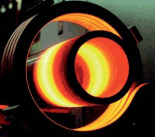 Труба с индукционным нагревом